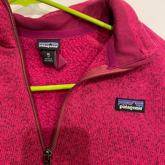 pink Patagonia half zip ♡ - Picture 3 of 3